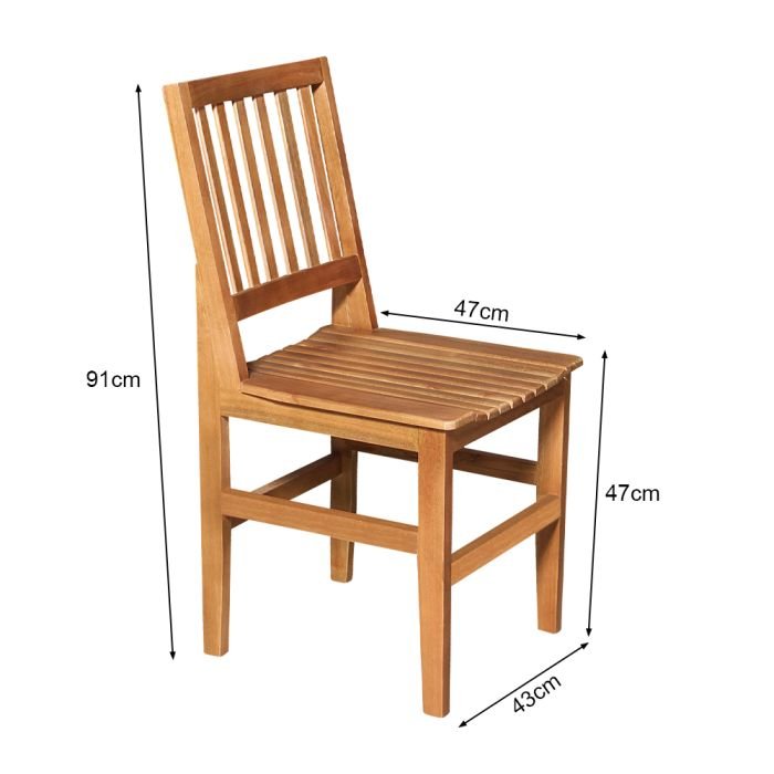Conjunto Jantar Mesa Madeira Maciça Rústica Franscisca 140x80 com 4 Cadeiras Ripada Confort Castanho - Imagem 3