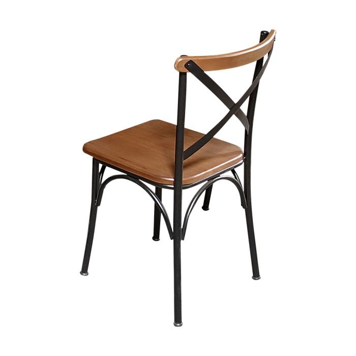 Cadeira de Jantar Industrial Paris Base Alumínio - Imagem 2